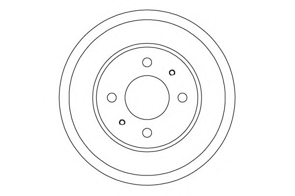 Барабан тормозной NK 253410