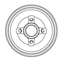 253617 NK Барабан тормозной