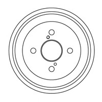 Барабан тормозной NK 254517
