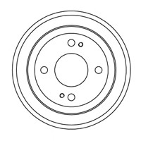 Барабан тормозной NK 259908