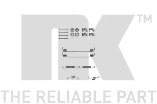 РЕМКОМПЛЕКТ ТОРМОЗНЫХ КОЛОДОК NK 7939819