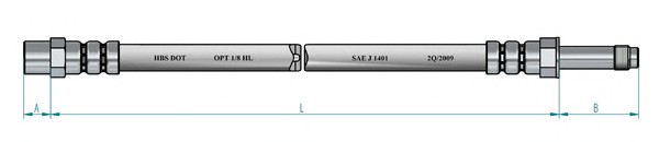 Тормозной шланг NK 851516