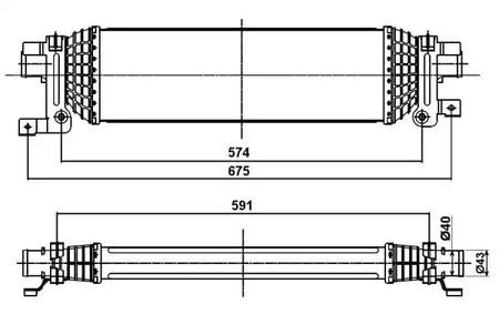 Интеркулер NRF 30285