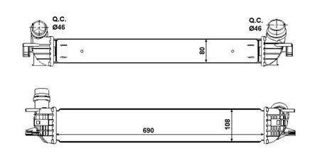 Интеркулер NRF 30503