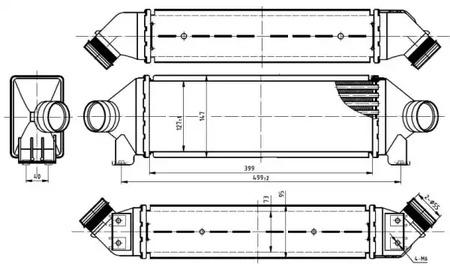 Интеркулер NRF 30887