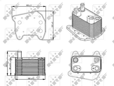 РАДИАТОР NRF 31276