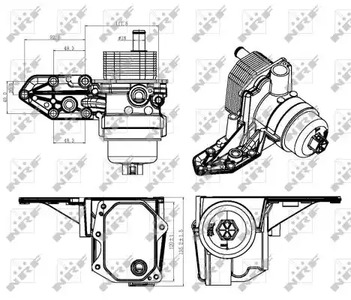 Масляный радиатор NRF 31309