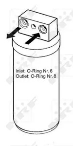 Осушитель кондиционера NRF 33076