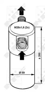 Осушитель кондиционера NRF 33081