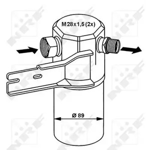 Осушитель кондиционера NRF 33132