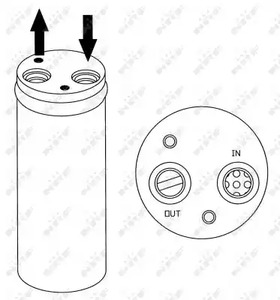 Осушитель кондиционера NRF 33208