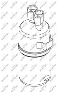 Осушитель кондиционера NRF 33221
