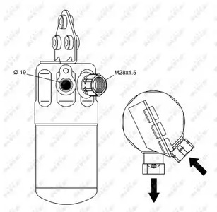 Осушитель кондиционера NRF 33236