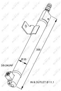 Осушитель кондиционер NRF 33281