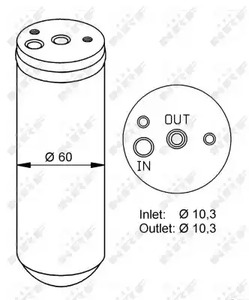Осушитель кондиционера NRF 33293