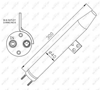 Осушитель кондиционер NRF 33306