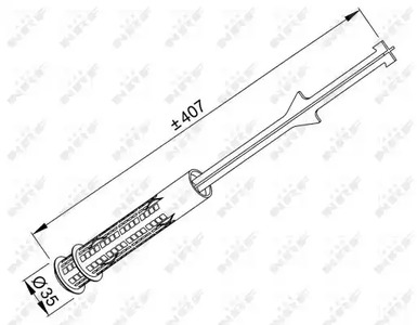 Осушитель кондиционера NRF 33335
