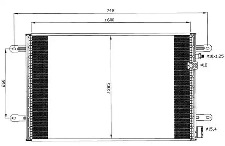 Конденсатор кондиционера NRF 35605