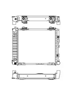 Радиатор системы охлаждения NRF 507676