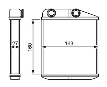 Радиатор NRF 54310