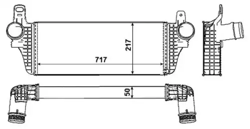 Интеркулер NRF 30466