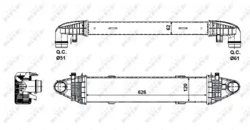 Интеркулер NRF 30506