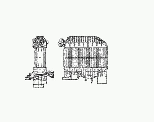 30856 NRF Радиатор интеркулера