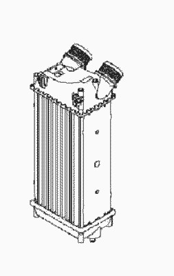 Радиатор интеркулера NRF 30860