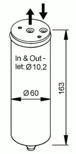Осушитель кондиционера NRF 33023