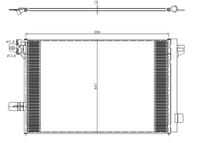Радиатор кондиционера NRF 350369