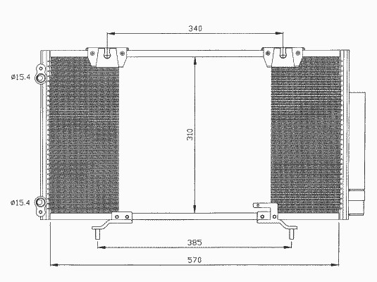 Конденсатор кондиционера NRF 35337