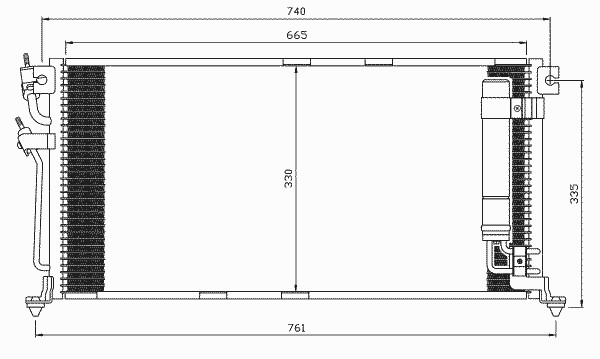 Конденсатор кондиционера NRF 35541