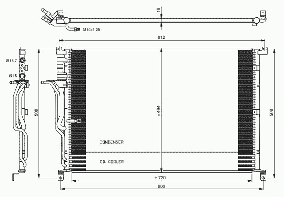 Конденсатор кондиционер easy fit