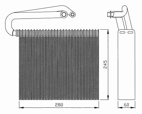 Испаритель кондиционера NRF 36110