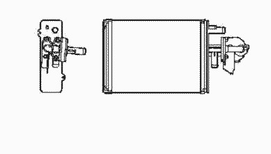 Радиатор отопителя NRF 53235