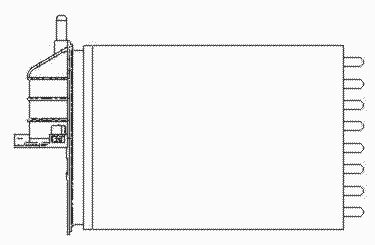 Теплообменник отопление салона NRF 53610