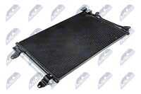 Радиатор кондиционера vw jetta iv 10- 1.2tsi NTY CCS-VW-000