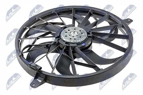 Вентилятор радиатора jeep grand cherokee 4.0 99-04 liberty 3.7 02-04 /2 пина NTY CCW-CH-000