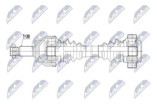 Вал полуоси (привод в сборе) NTY NPW-BM-043