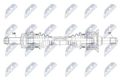 Полуось NTY NPW-BM-069
