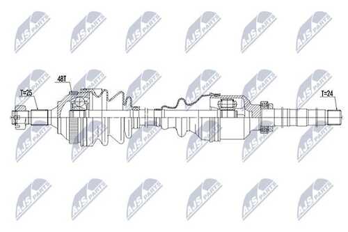 Полуось