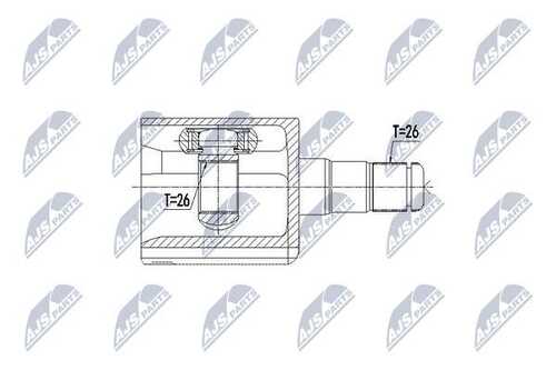 Шрус volvo s80 2.0t2.4t2.5t 99-06 xc70 2.4t xc 2.5t xc 2.4d5 xc 00-08 s60 00-10 v70ii 00-07 xc70 2.4t 00-02 /левый NTY NPW-VV-084