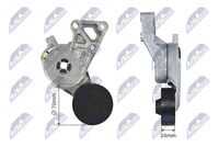 Натяжитель audi a3 96-12 tt 98-06seat alhambra 96-10 altea 04- ibiza/ cordoba 99-leon NTY RNK-AU-020