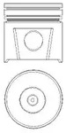 Поршень двигателя NURAL 87-784821-00