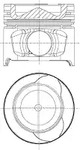 87-123400-30 NURAL Поршень двигателя
