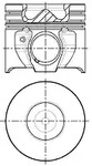 Поршень двигателя NURAL 87-140807-00