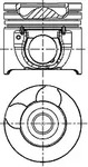 Поршень ДВС NURAL 87-431700-00