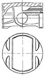 Поршень двигателя NURAL 87-440900-00