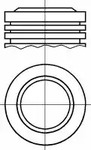 Поршень двигателя NURAL 87-426100-00