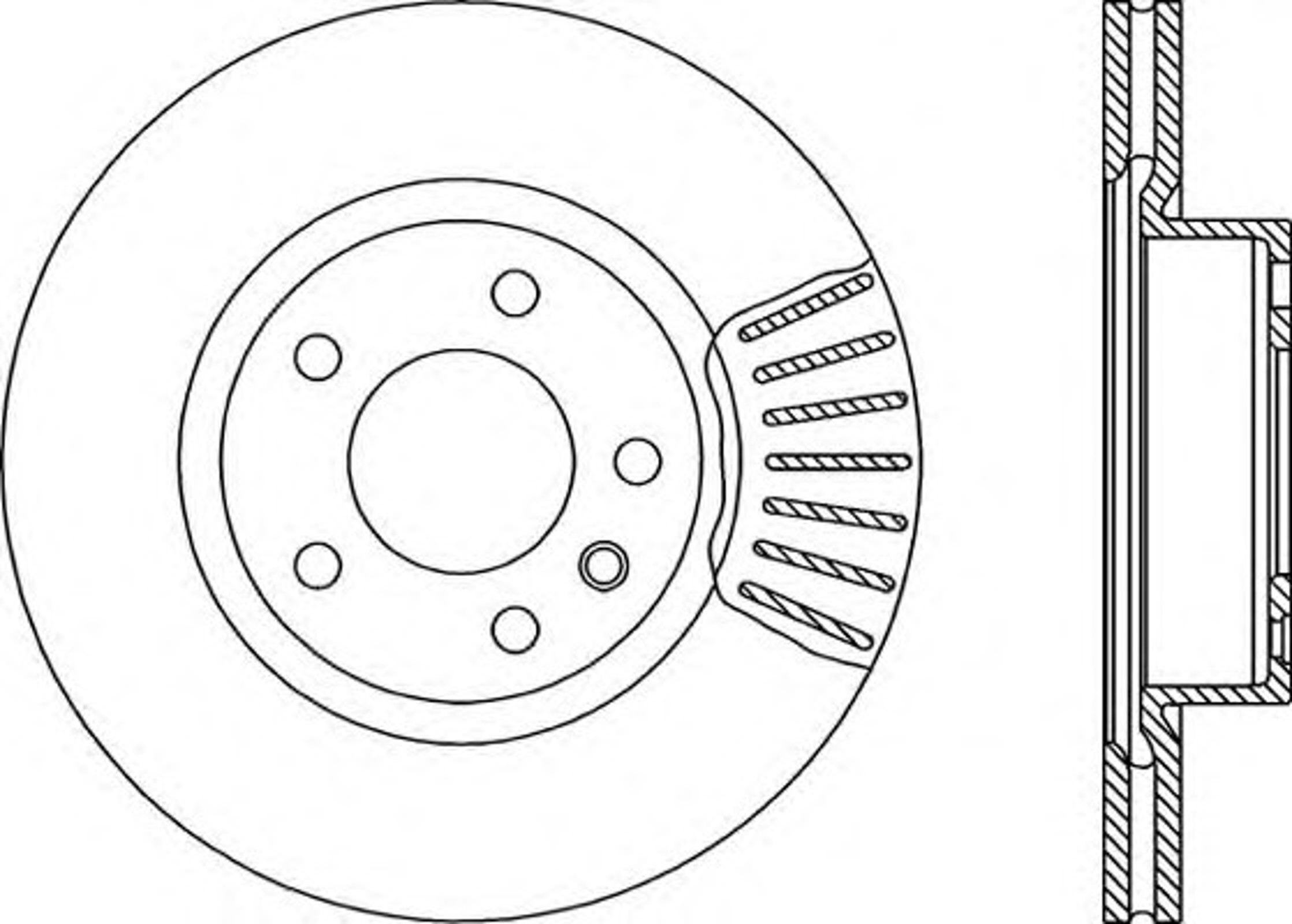 BDR1419.20 OPENPARTS Диск тормозной